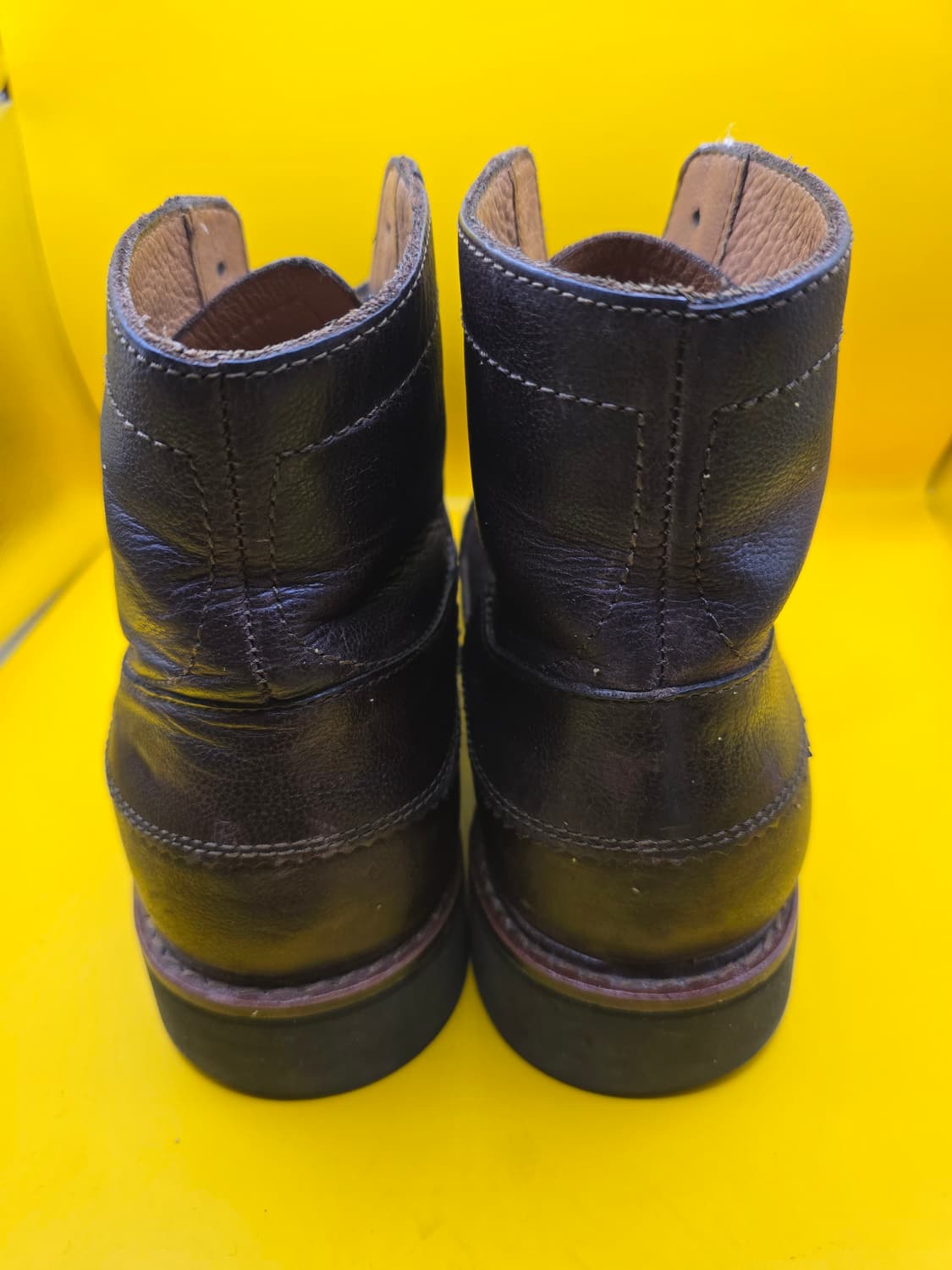 제옥스 GEOX 남성 가죽 워커 부츠 (브라운)255~260(40싸이즈) 상품이미지2