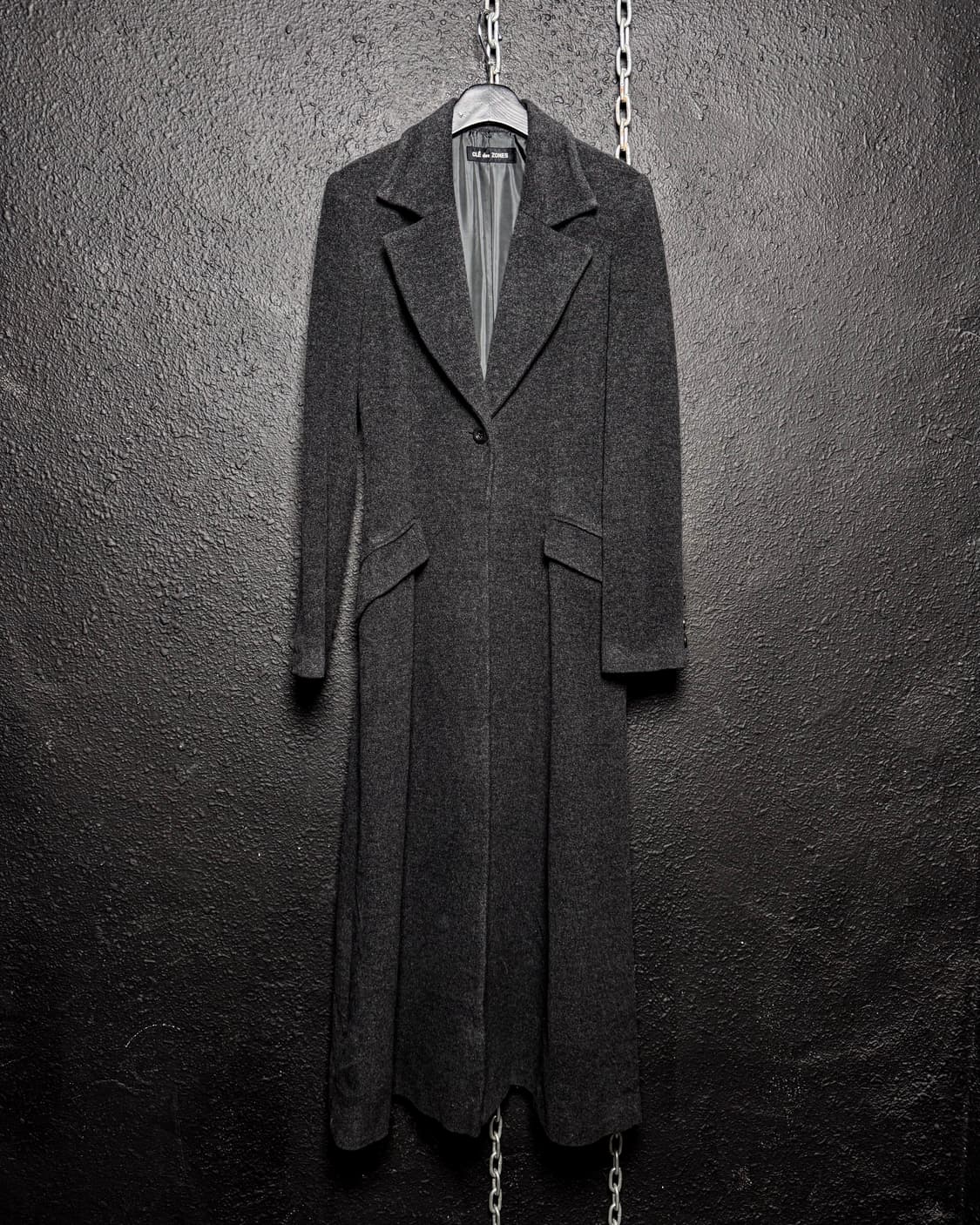 CLÉ des ZONES – Wool full-length coat 상품이미지2