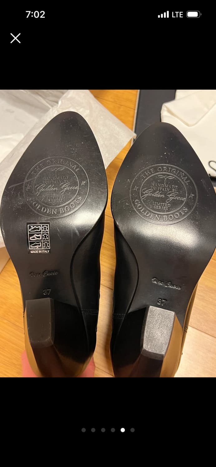 골든구스  앵클 부츠 37 상품이미지4