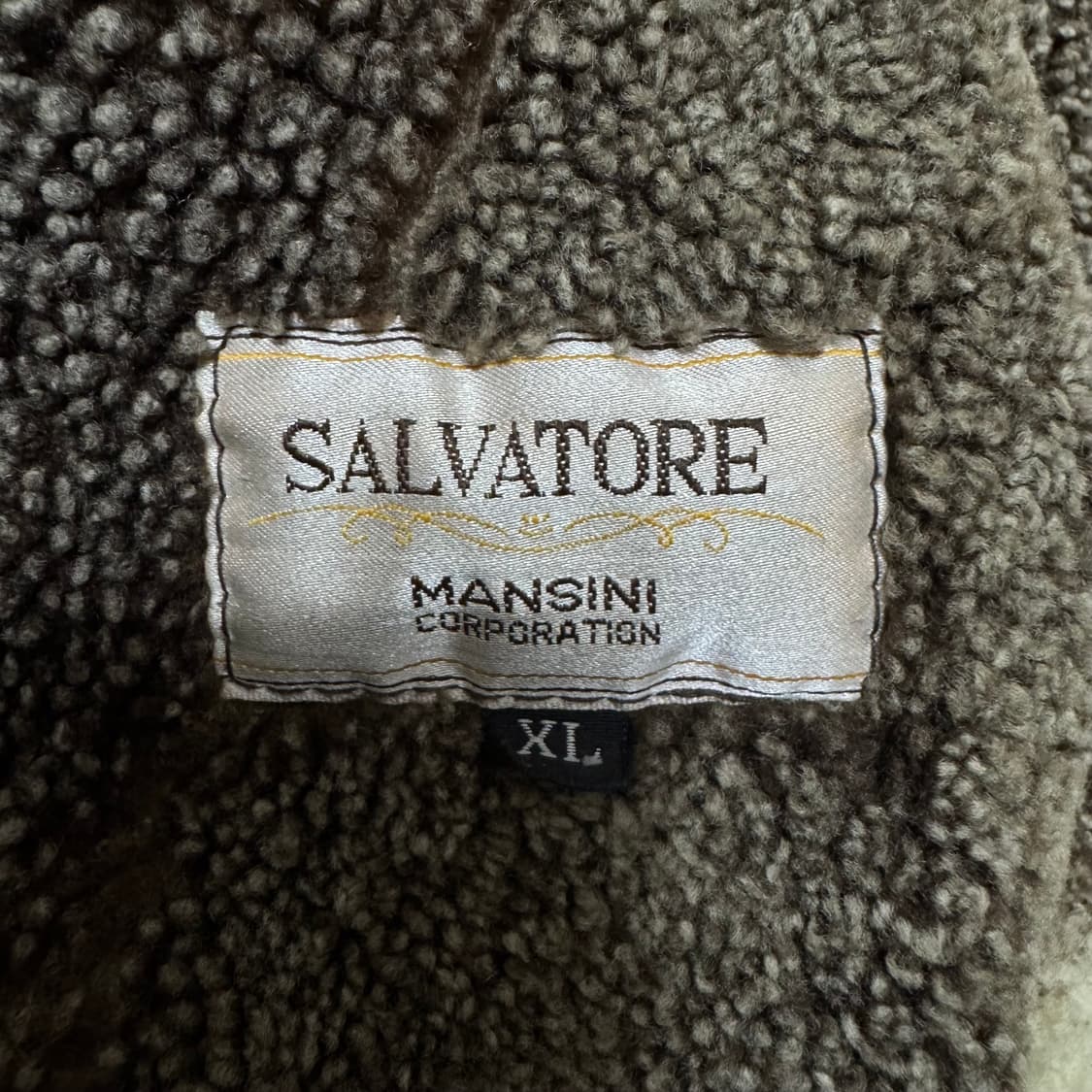 살바토레 양털 내피 무스탕 스웨이드자켓 상품이미지5