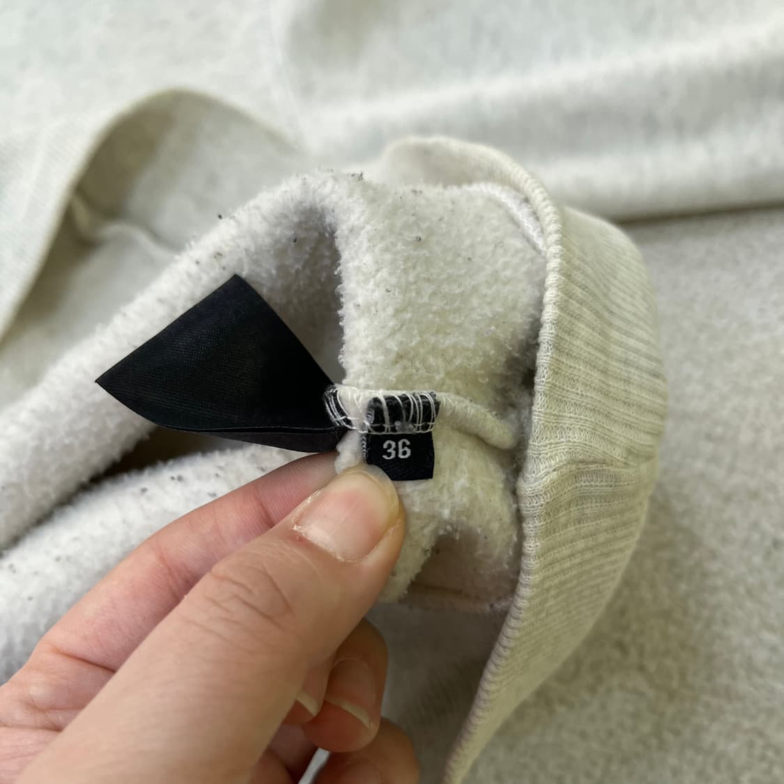 36 빈티지 빅로고 후드티 0519M 상품이미지4