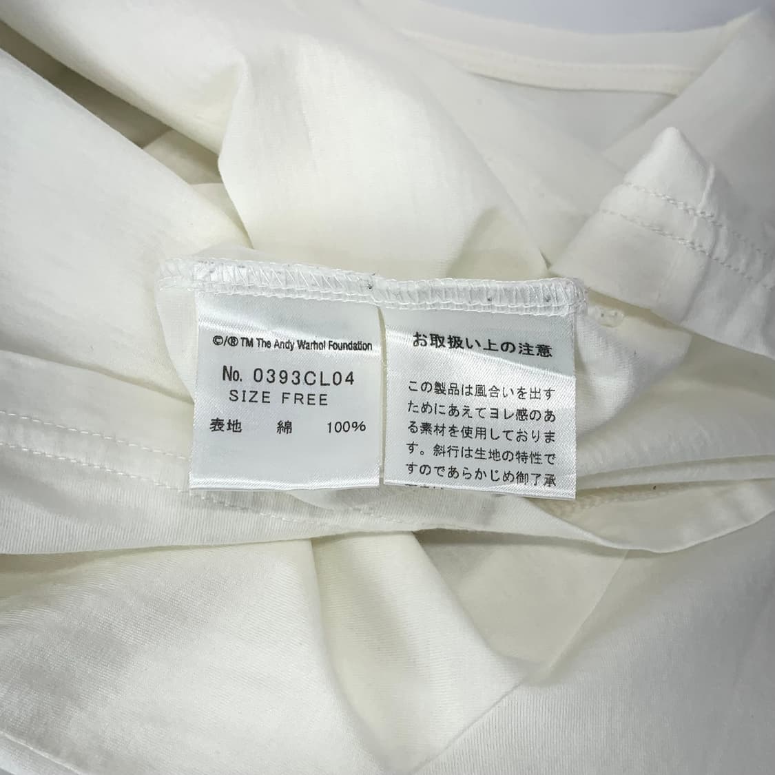 히스테릭 글래머 앤디 워홀 롱슬리브 티셔츠 상품이미지6