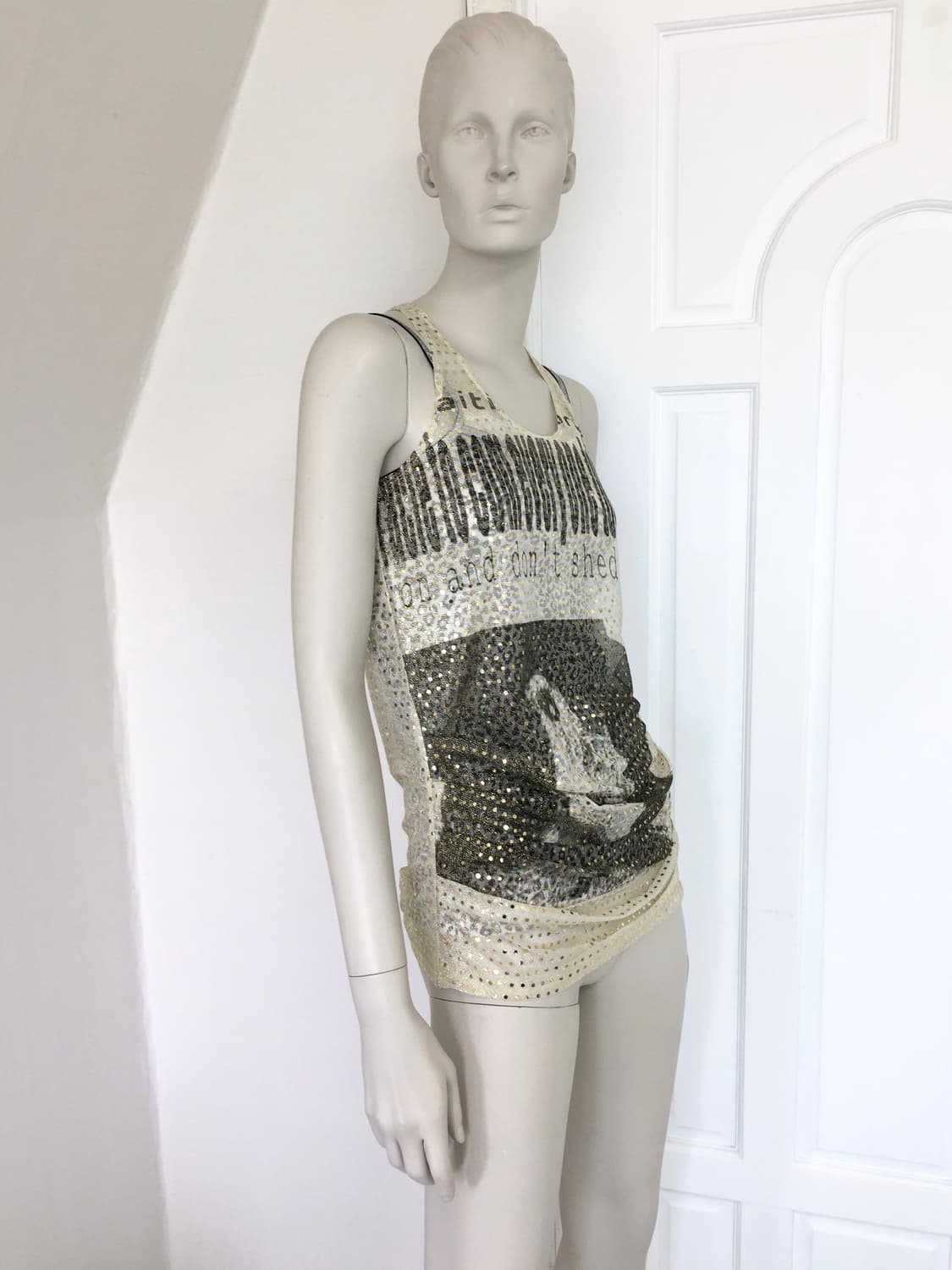 Leopard Tank & Sequin Top Set-up 상품이미지6