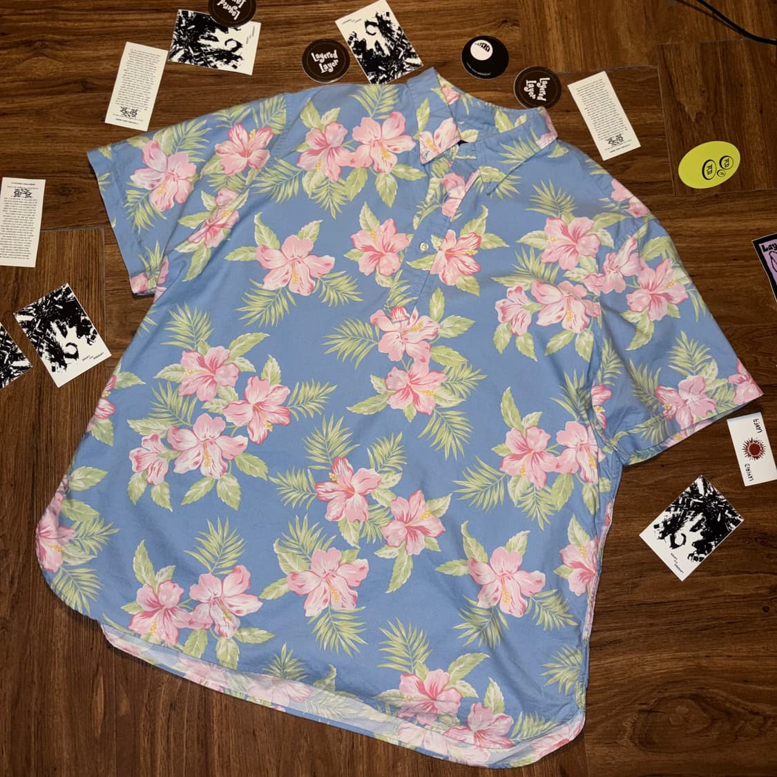 Polo ralph lauren floral pattern shirt 상품이미지1