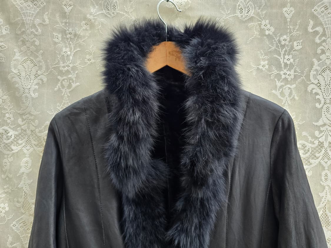 천연 양가죽 무스탕 & 폭스퍼 자켓 상품이미지2