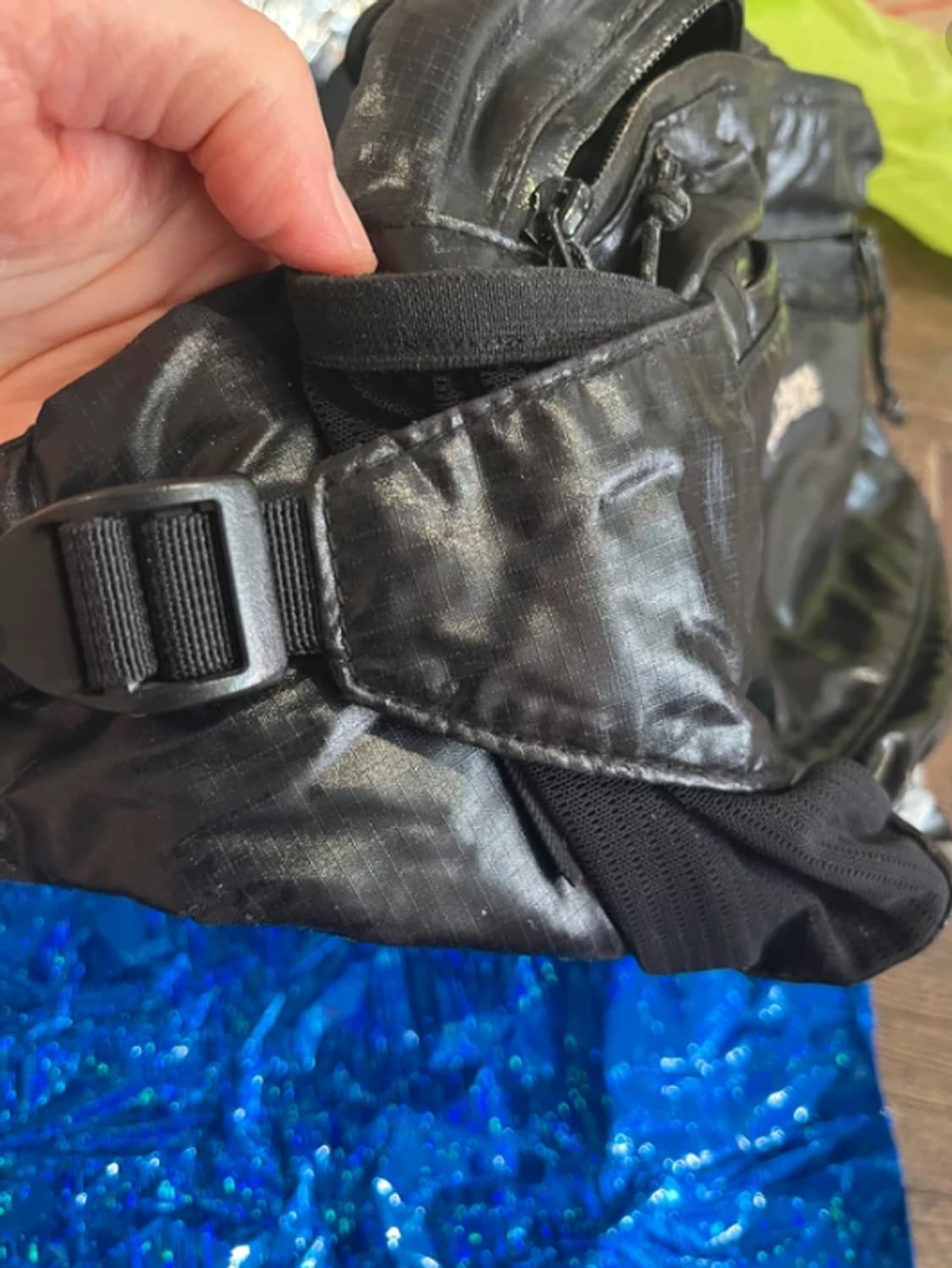 17FW 슈프림 코듀라 웨이스트 백 블랙 상품이미지7