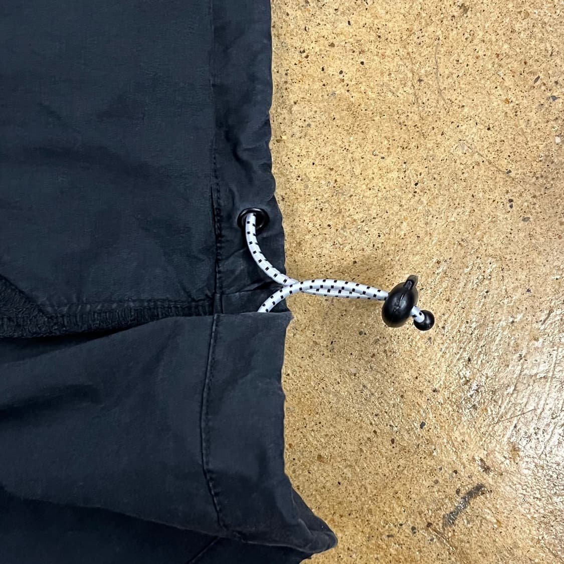 [정품/L] 엄브로 후드 하프집업 바람막이 블랙 b19 상품이미지8