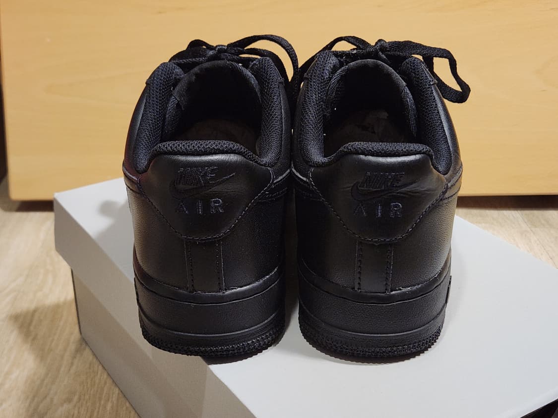 나이키 에어포스 블랙(올검포스) 265 상품이미지4