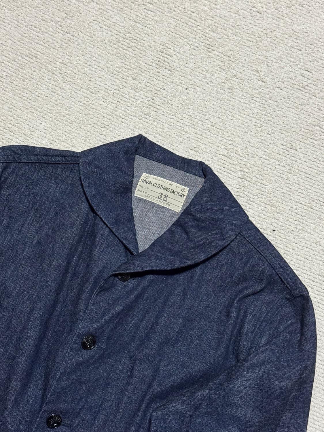 브론슨 데님 워크자켓 38사이즈 상품이미지1