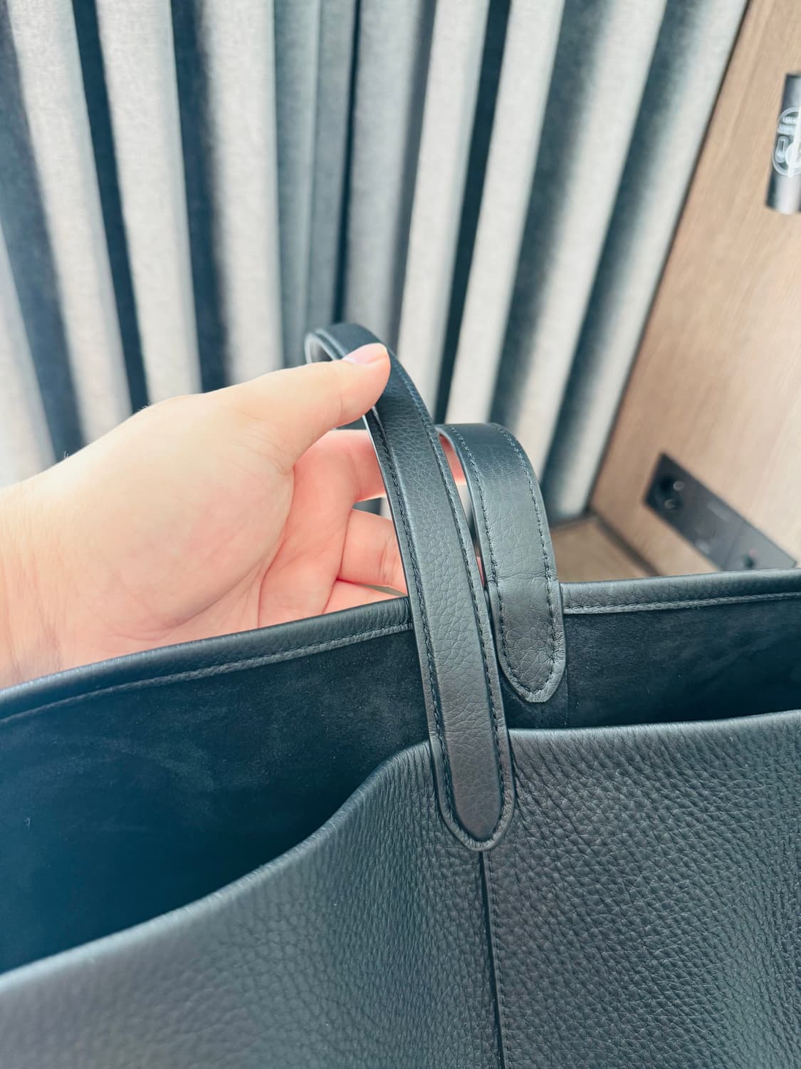 (새제품) 더로우 파크백 라지 블랙 상품이미지5