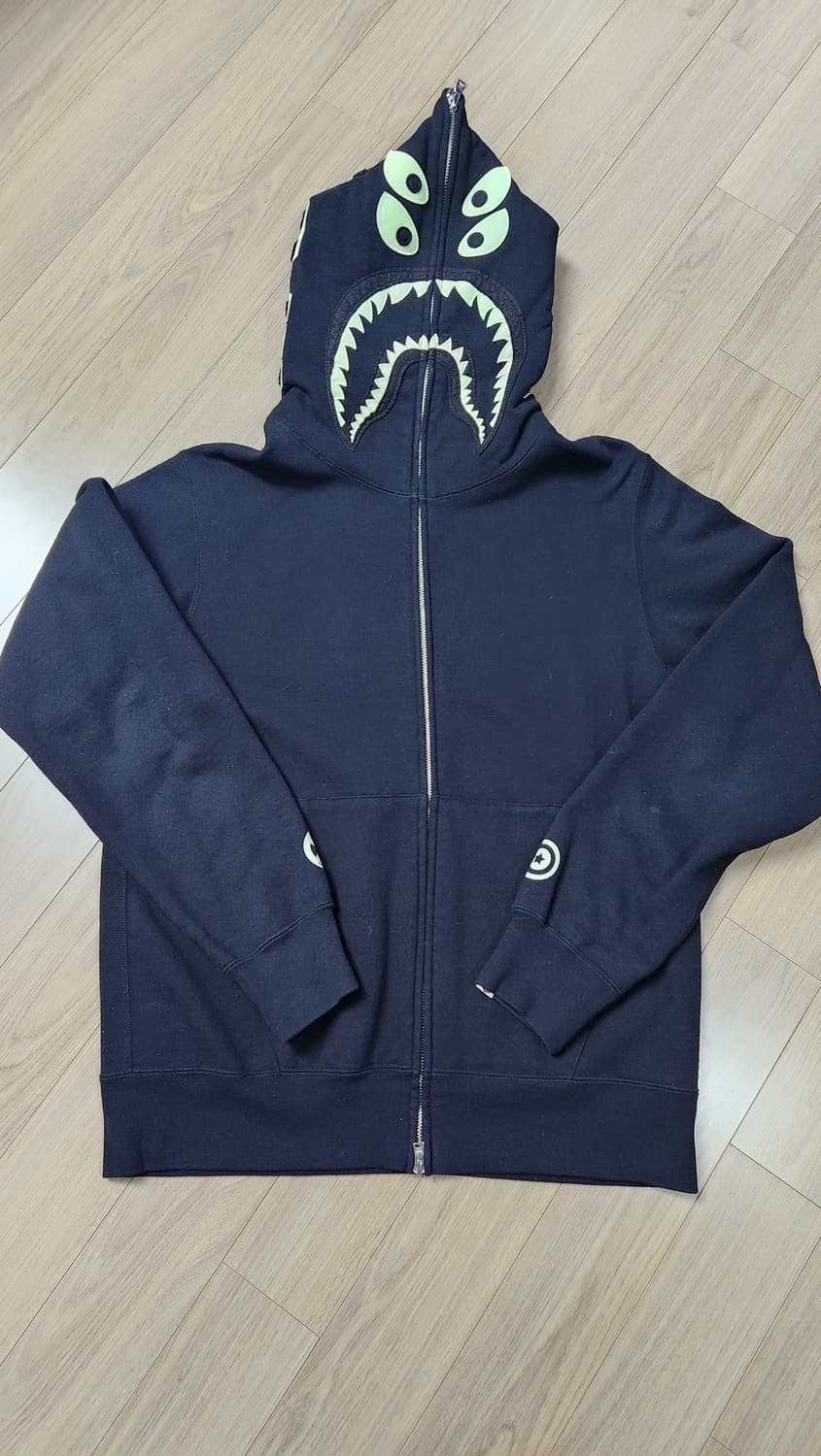 베이프 바운티헌터 후드 집업 XL 상품이미지1