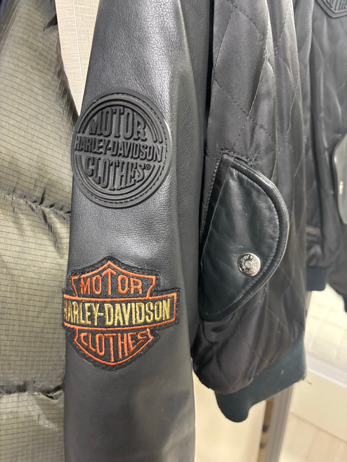 90's Harley davidson 봄버 네고가능 상품이미지2