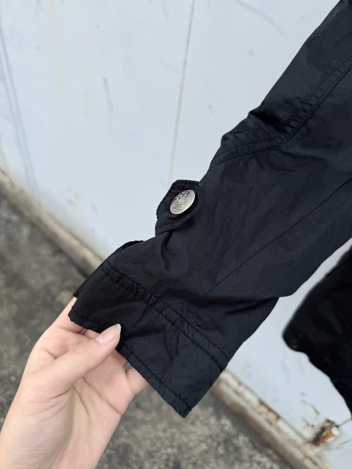 나일론 유틸리티 롱 자켓 상품이미지5