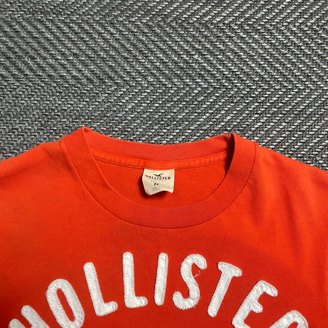 홀리스터 y2k 빈티지 자수로고 반팔 티셔츠o 5414 상품이미지4