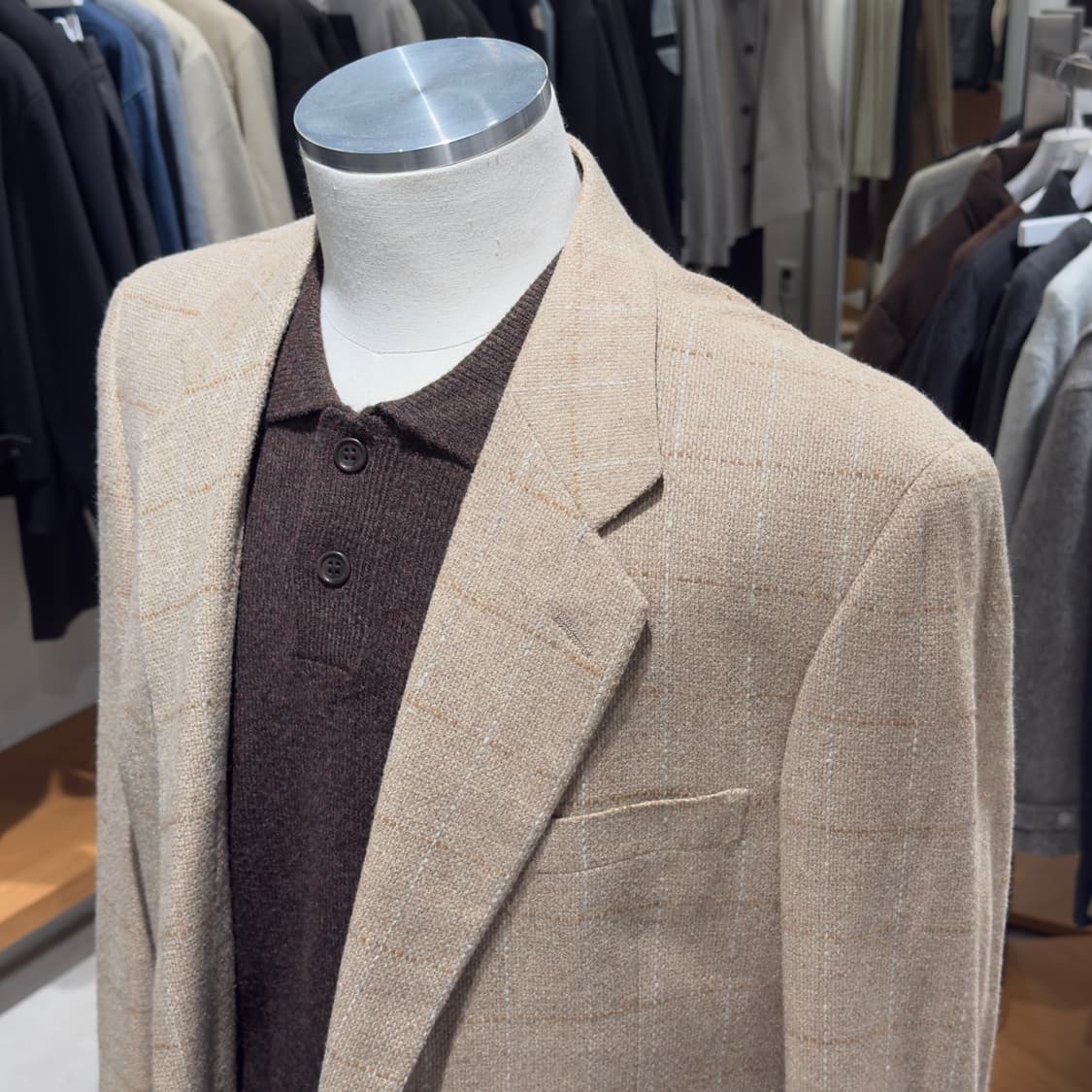 일본 테일러드 Mila Schon X Lonner 트위드 자켓 상품이미지6