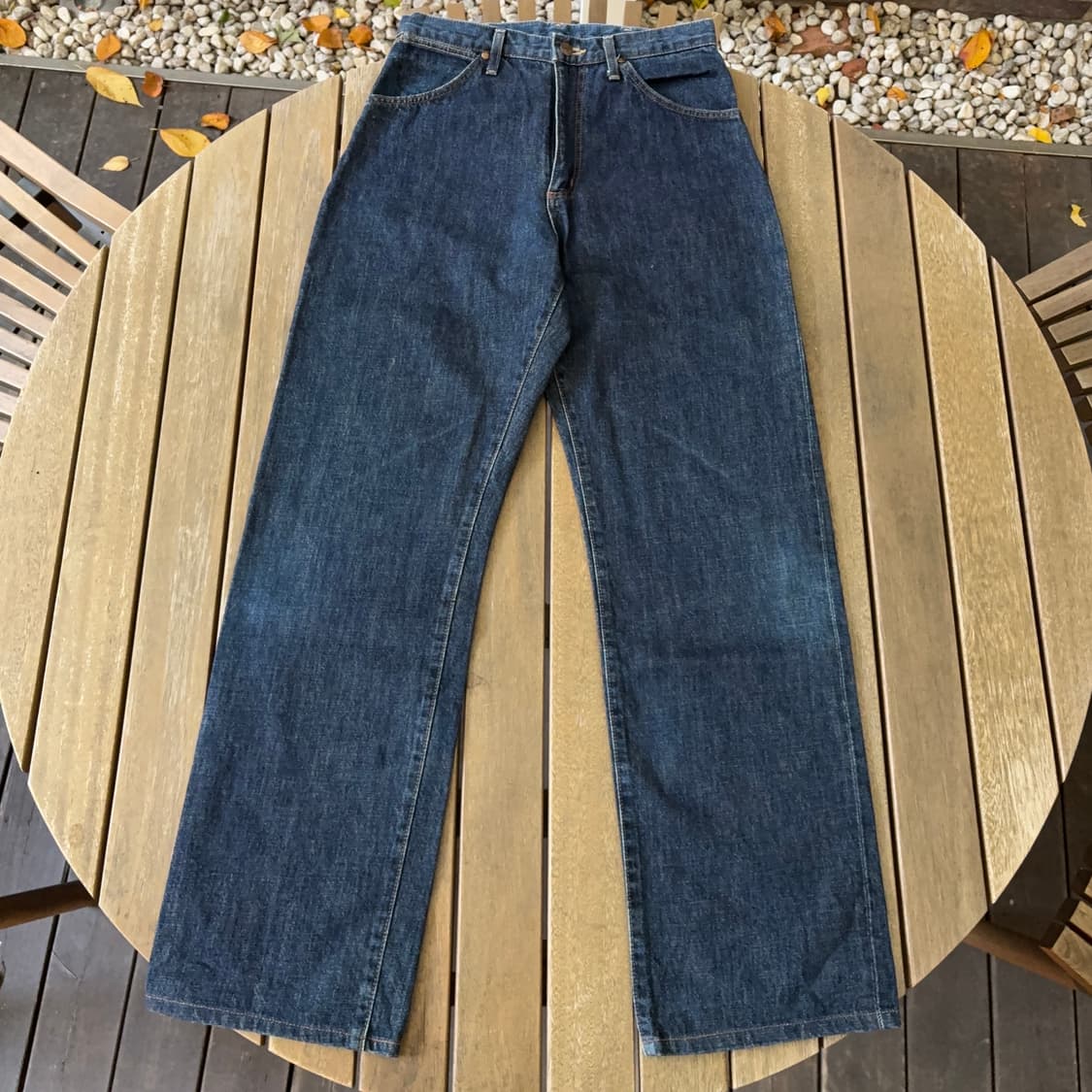 랭글러 Wrangler 재팬 블루벨 라인 스트레이트 데님팬츠 상품이미지3