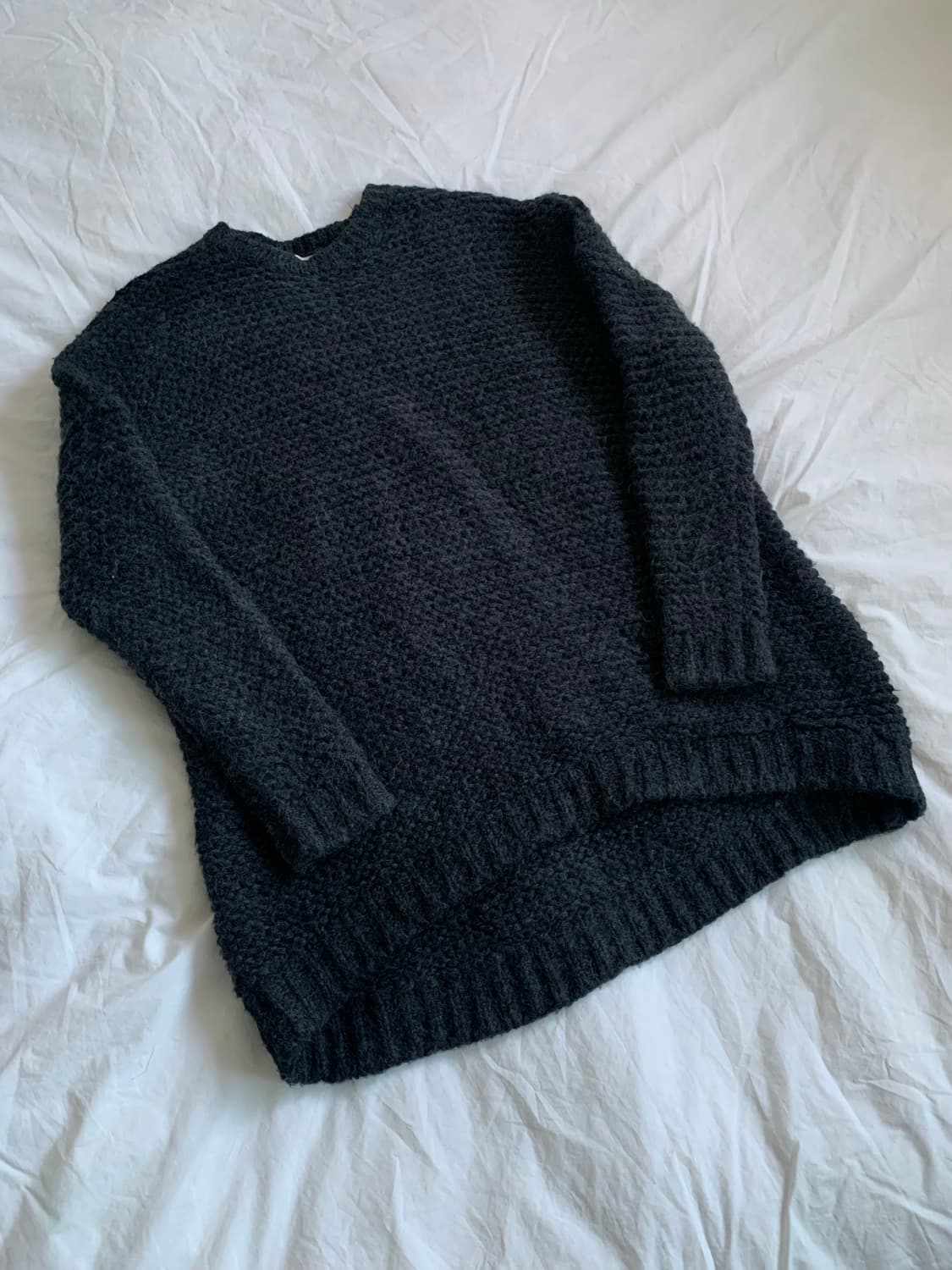 차콜 오버 니트 상품이미지2