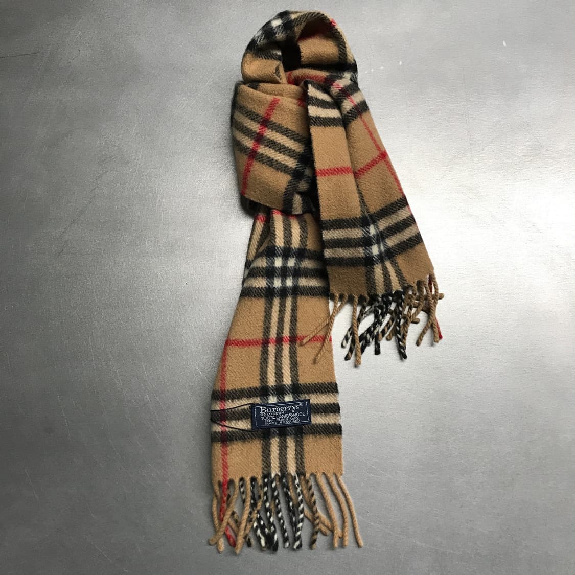 버버리 정품 램스울 머플러 베이지 상품이미지1