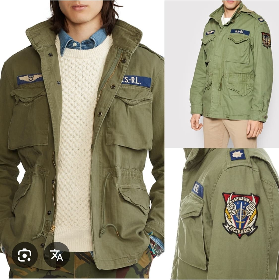 폴로 소령 야상 m65 M 사이즈 상품이미지4