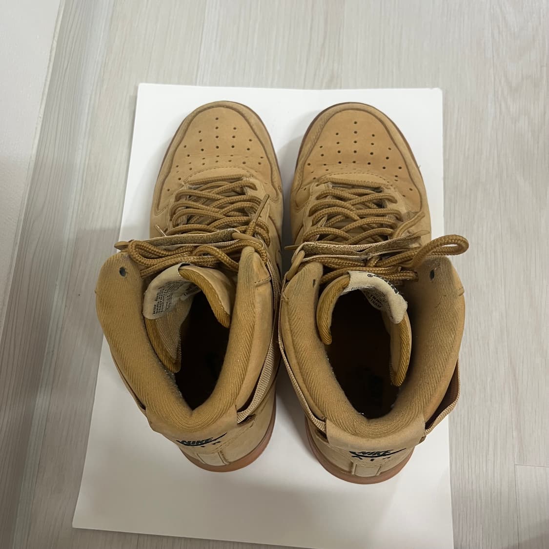 나이키 에어포스1 하이 된장 260 상품이미지4
