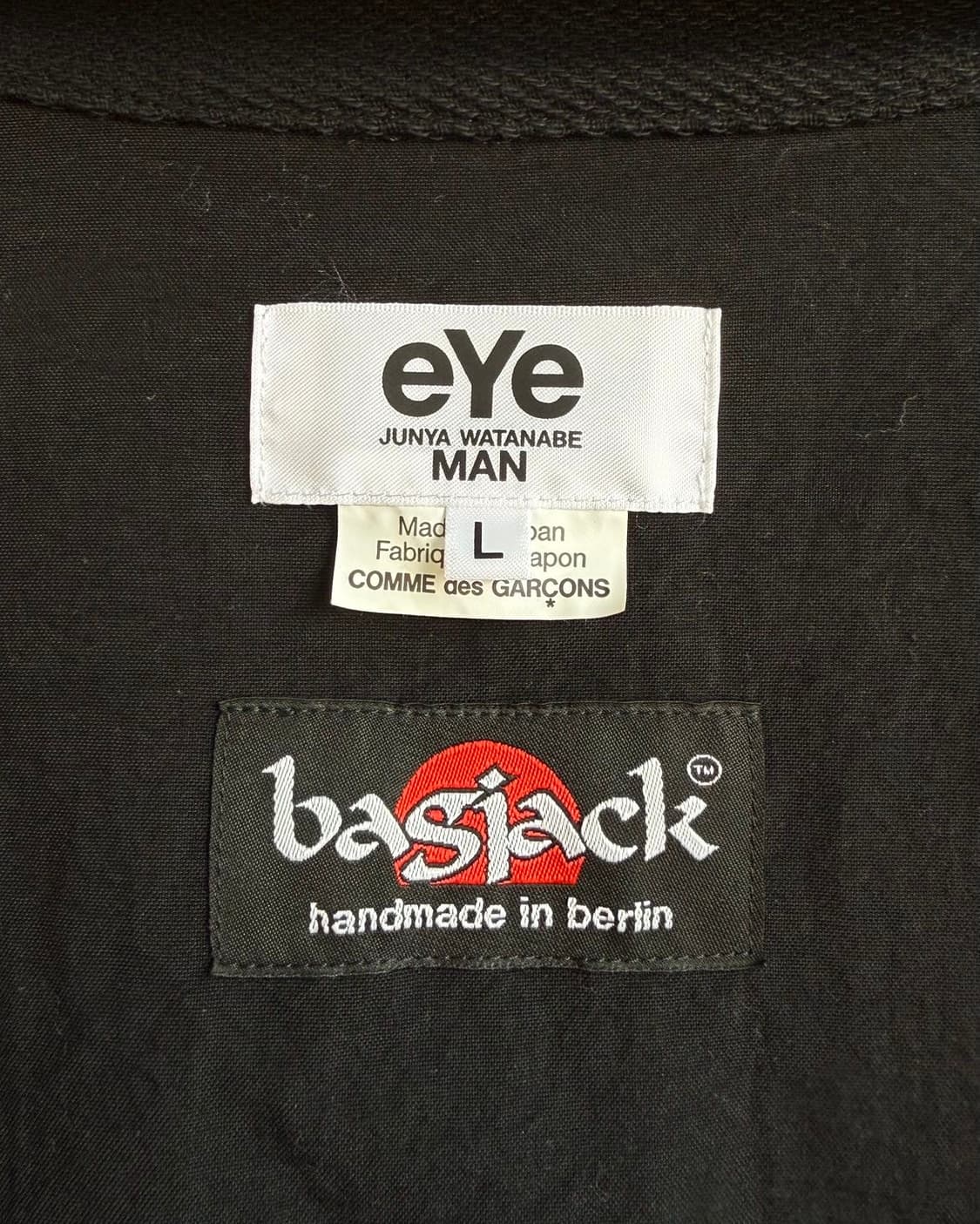 eye 준야 와타나베 맨 x 백잭 블랙 리버시블 모듈러 자켓 상품이미지7