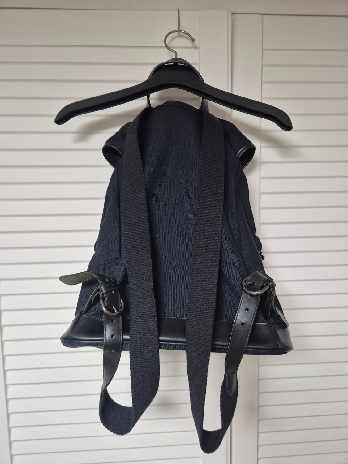 (OS)일비종떼 il bisonte 플랩 투포켓 백팩 다크 네이비 상품이미지2