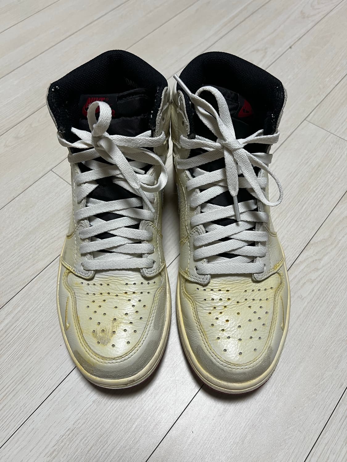 조던1X나이젤실베스터레트로하이세일화이트 265 상품이미지2