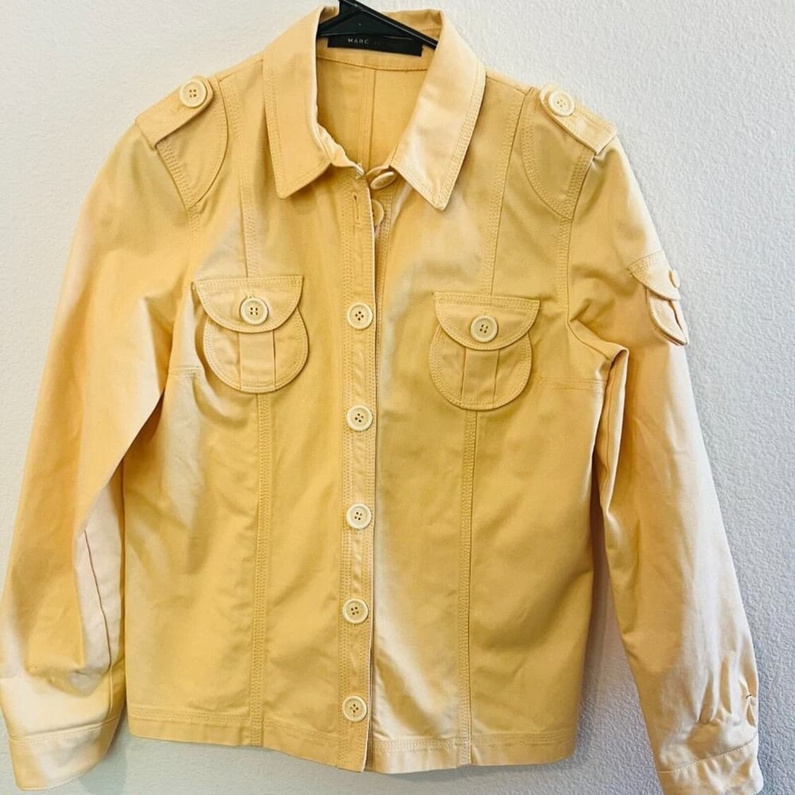 마크제이콥스 옐로우 트러커 셔츠자켓 size6  상품이미지2