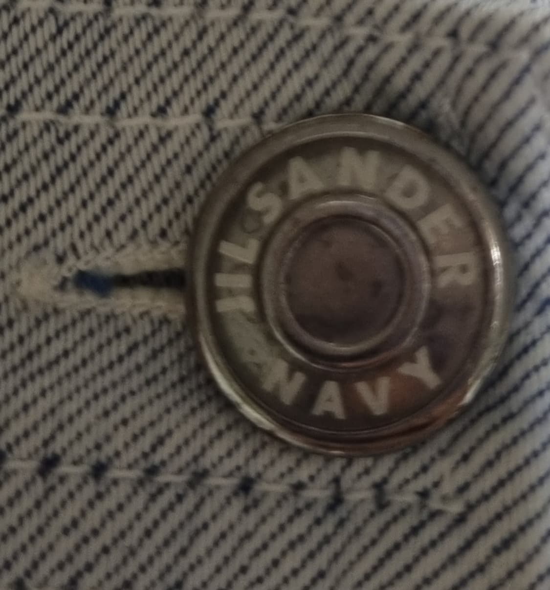 36사이즈) 질샌더 NAVY 연청데님 청바지 상품이미지4