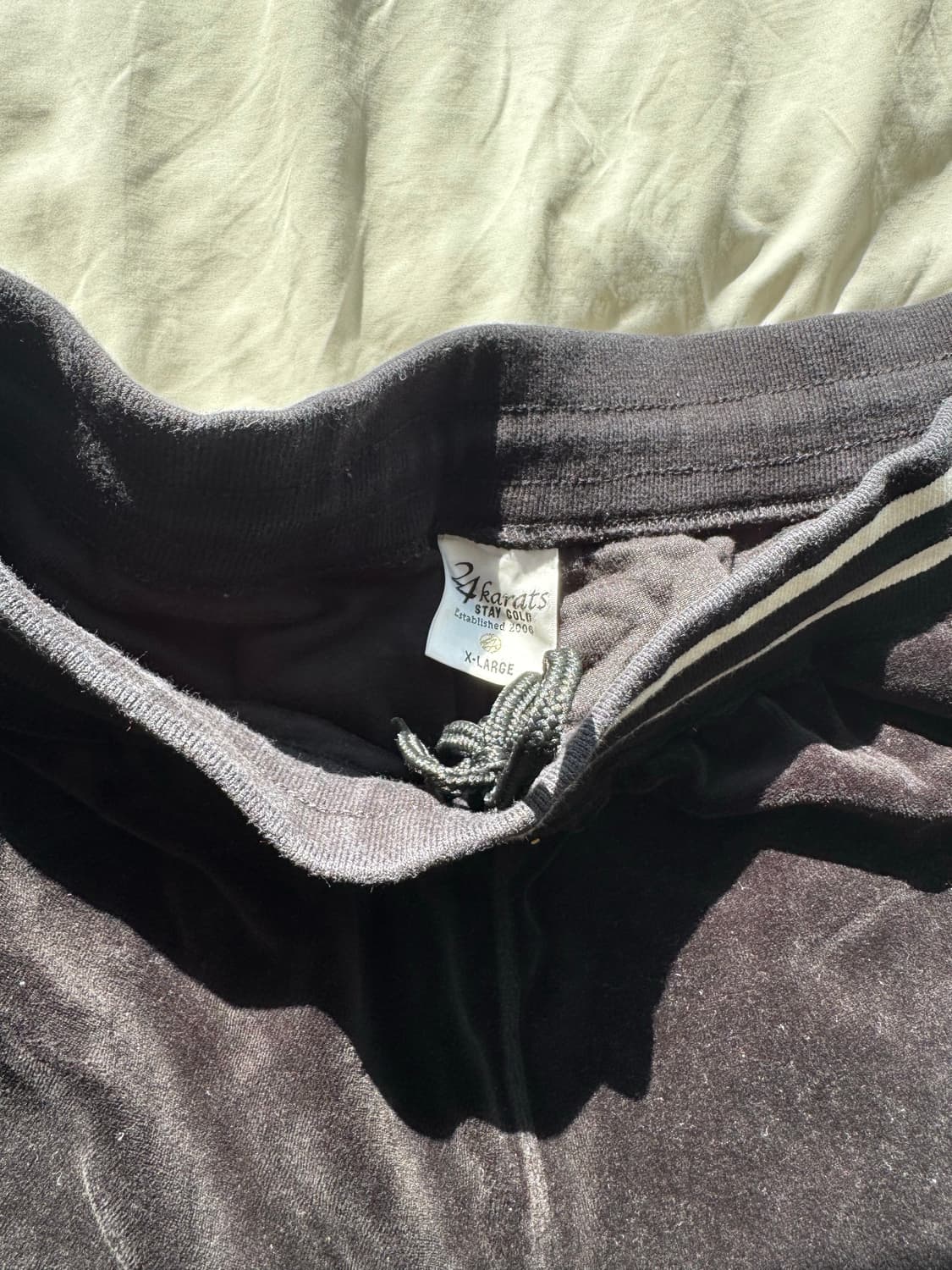 24karats Stay Gold Exile 벨루어 팬츠 상품이미지5