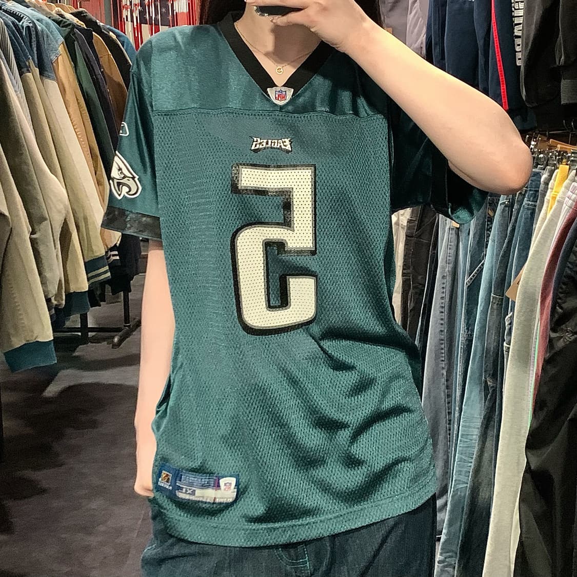 [IM] NFLxReebok 필라델피아 이글스 McNabb No.5 그린 상품이미지1