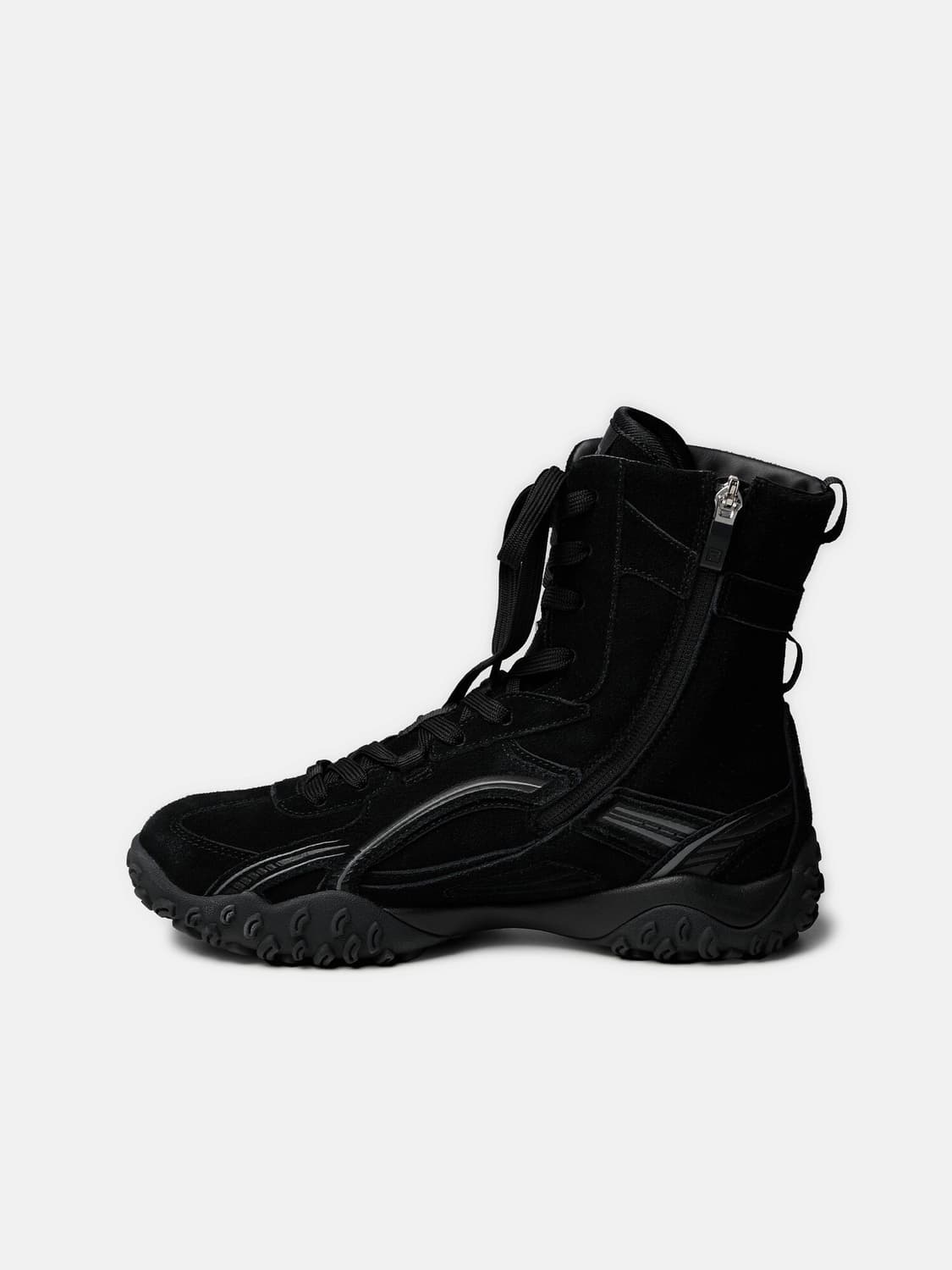 휠라 한소희 에샤페 미드 프리미엄 블랙 240 상품이미지3