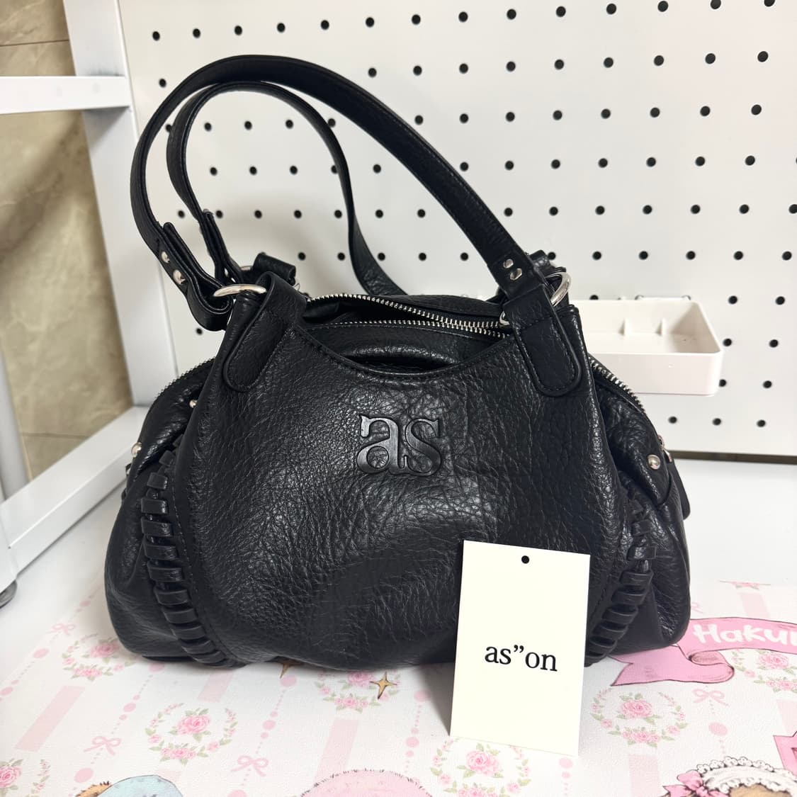 애즈온 보니타 미니백 블랙 상품이미지2