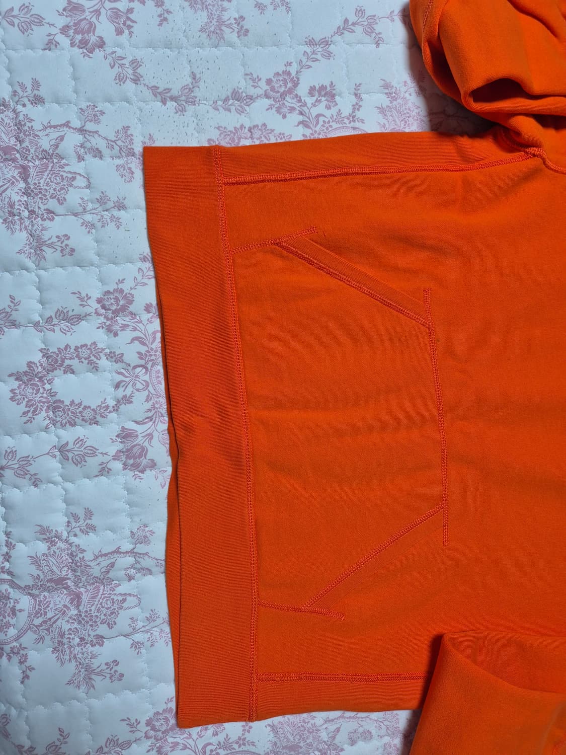 정품 폴로 후드티 100-L 주황 상품이미지5