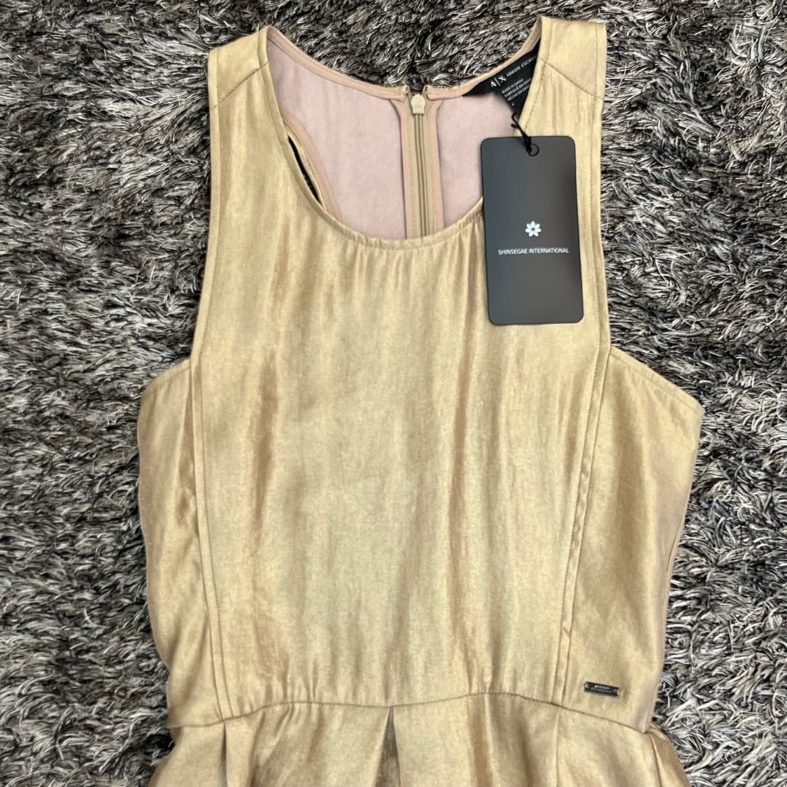 (새)아르마니 Metallic Cut-Out Back Dress (0) 상품이미지2