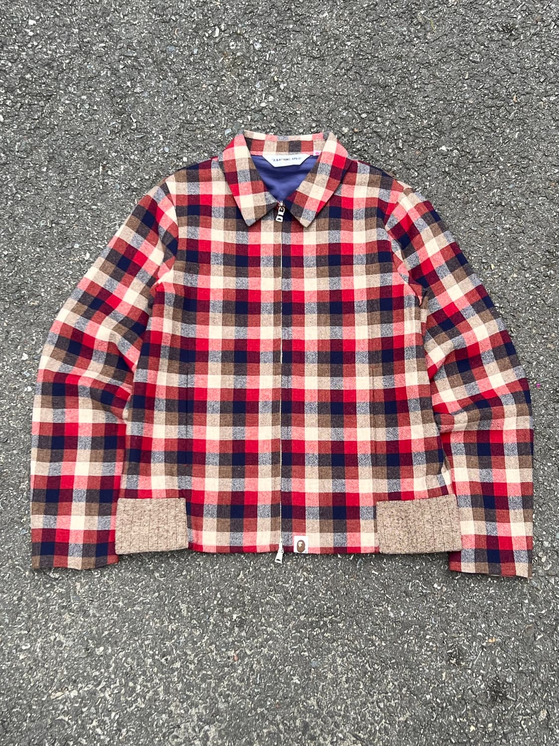 Bape Flannel Jacket 상품이미지1