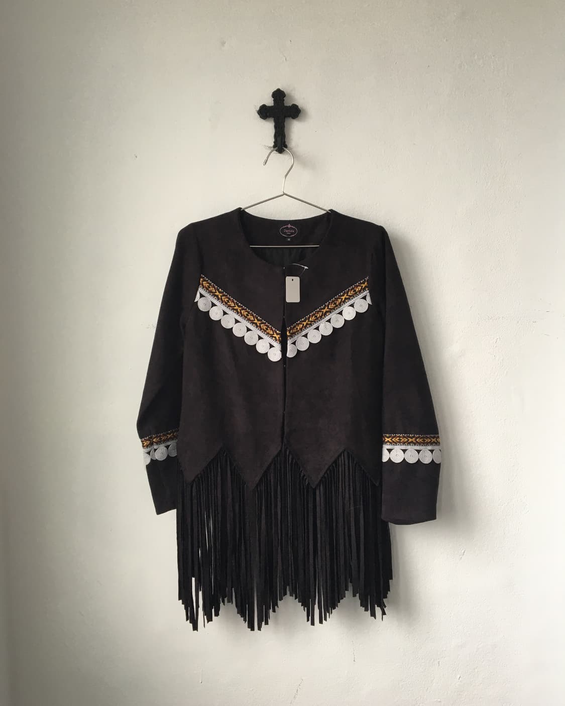 Ethnic mood fringe jacket 상품이미지2