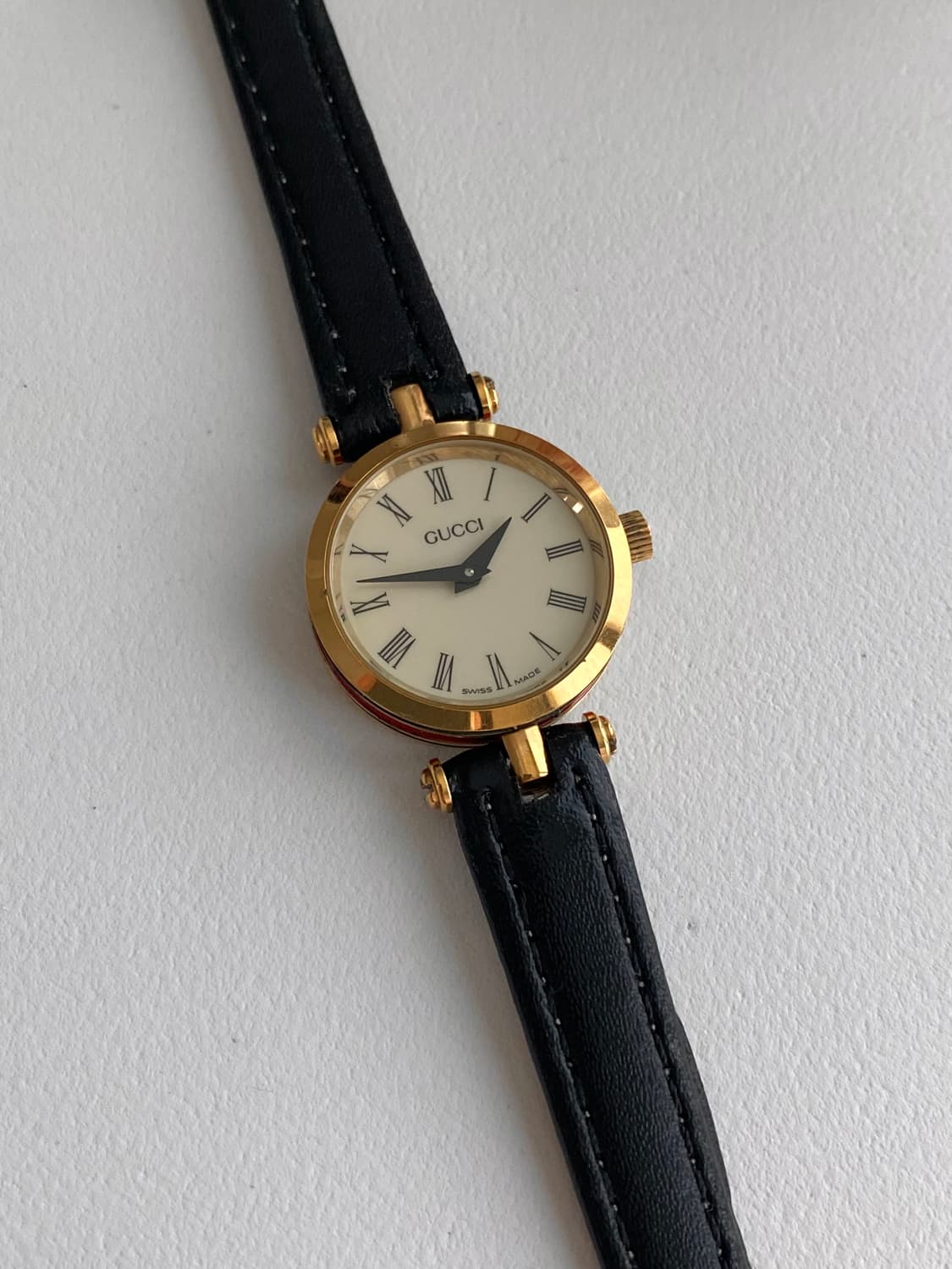 Gucci 구찌 쉐리 로만 라운드 쿼츠 레이디스 상품이미지2
