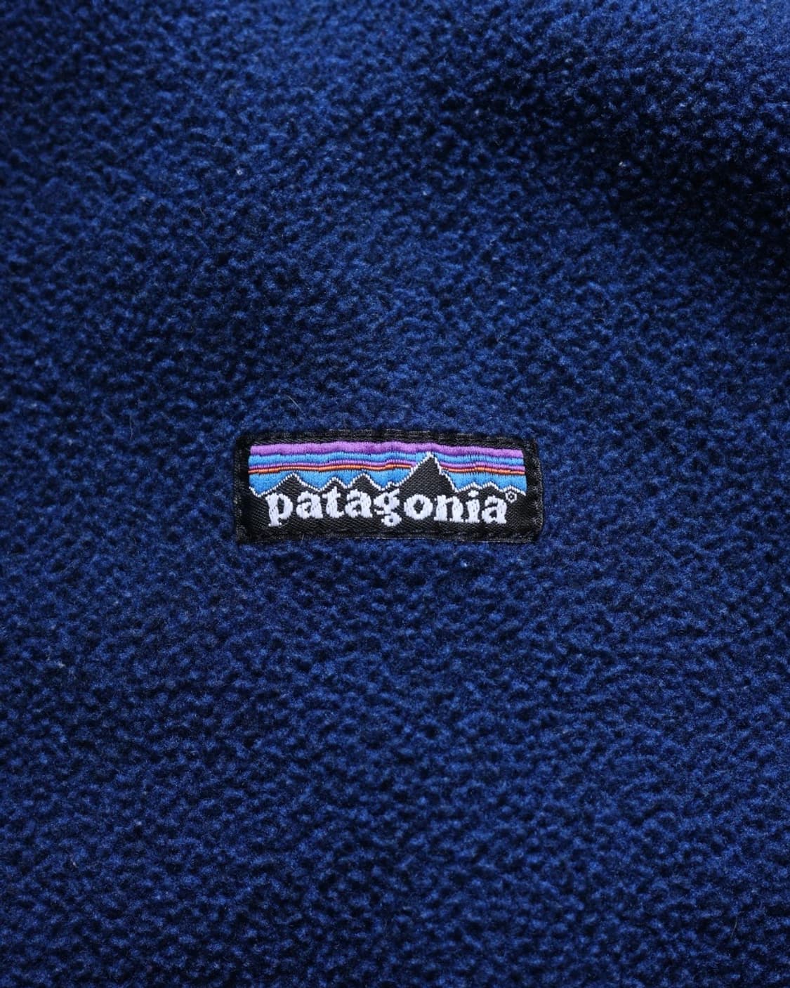 파타고니아 빈티지 00s 마수피얼 하프집업 플리스 네이비 블루 M 상품이미지4
