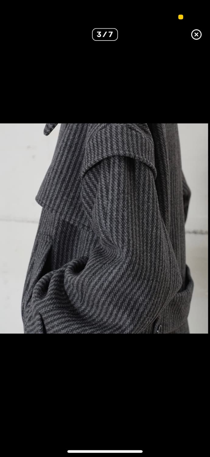 타입서비스 레이어드 하프코트 차콜 상품이미지3