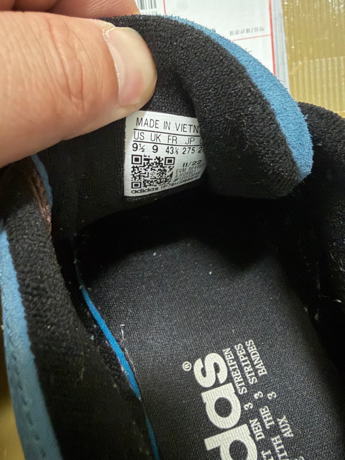 아디다스스웨이드스니커즈/275 상품이미지4