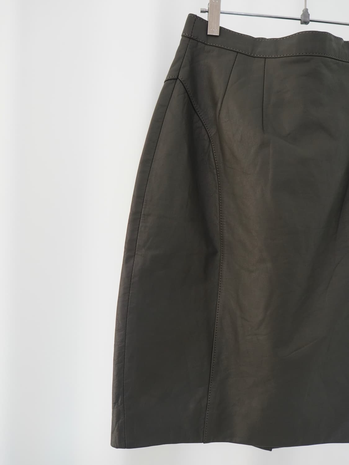 vintage leather skirt  상품이미지5