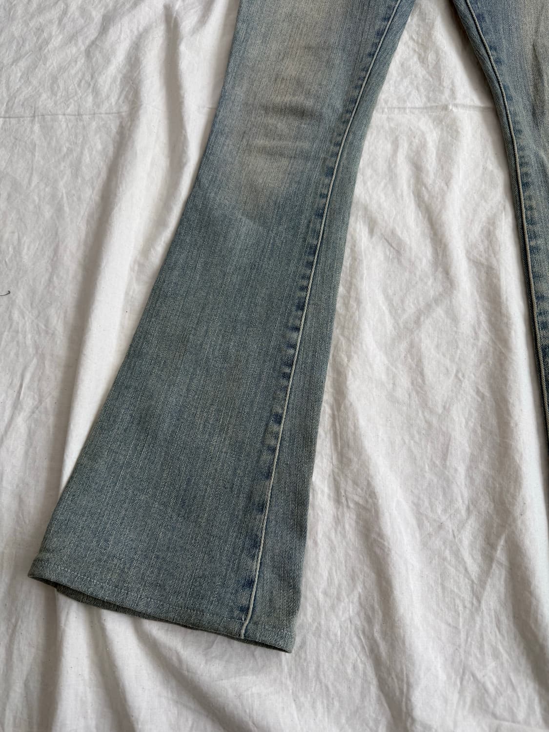 연청 부츠컷 데님팬츠 상품이미지2