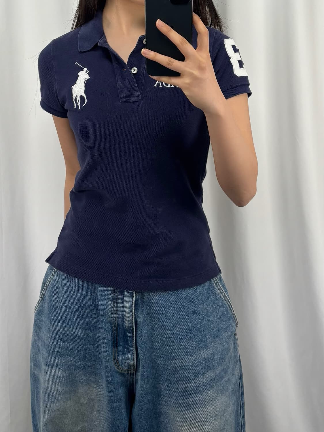 폴로 치프키프 네이비 빅포니 캐나다 반팔 PK 상품이미지2