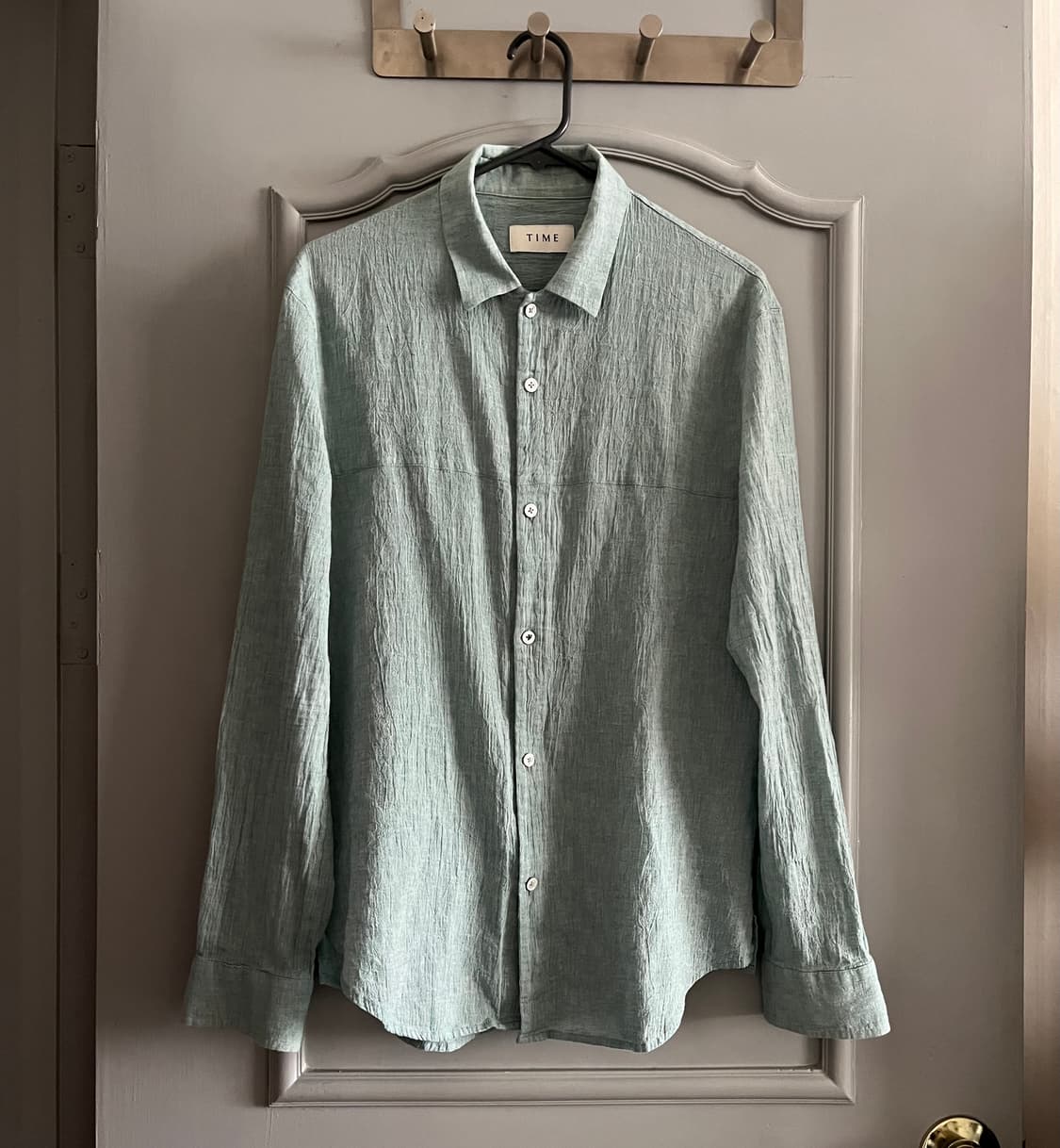 타임 옴므 린넨 셔츠 105사이즈 상품이미지3