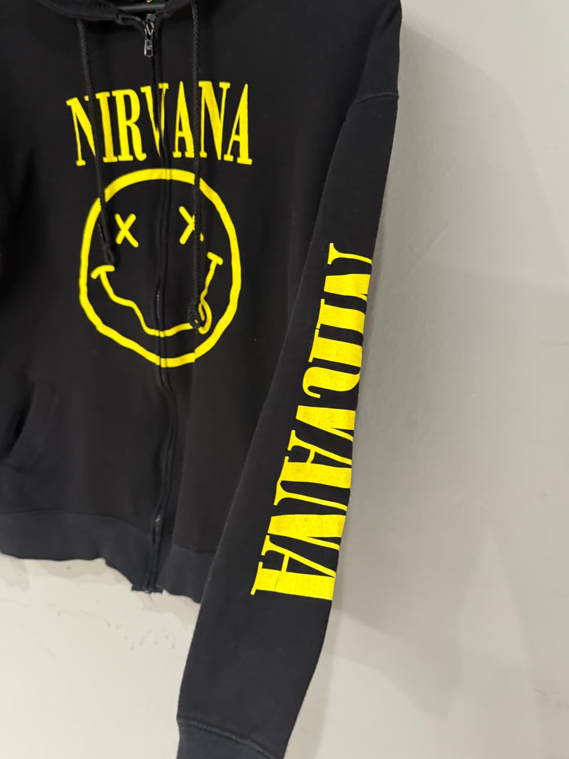 Nirvana printing hood zip-up 상품이미지8