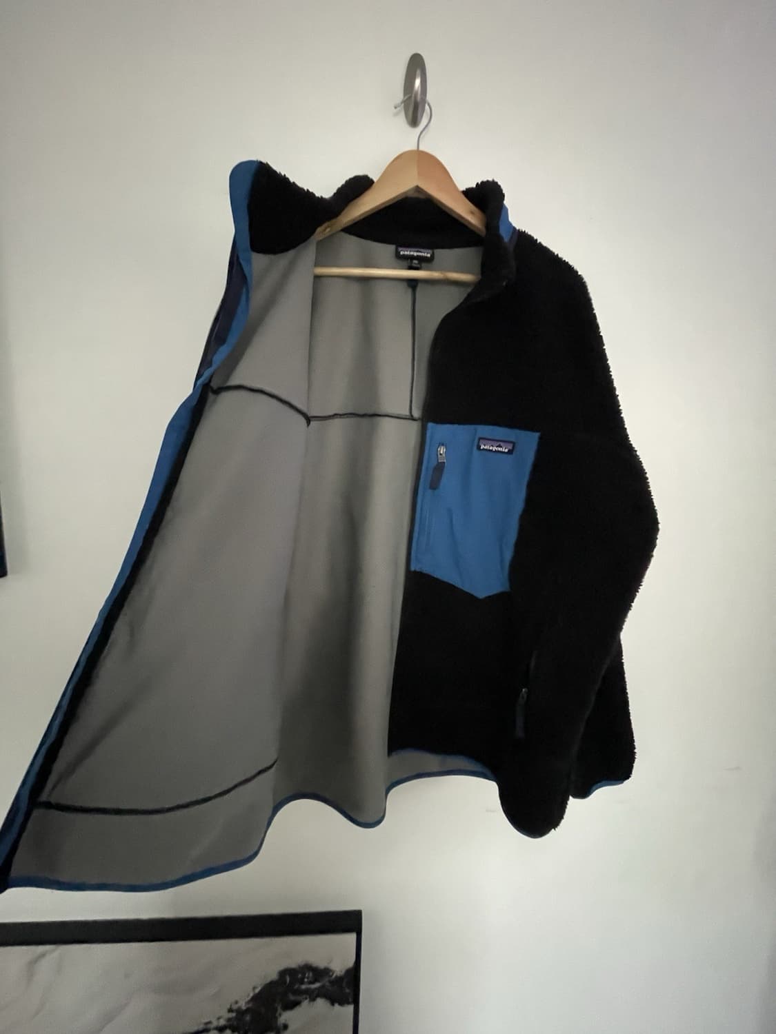 10s 파타고니아 레트로-X 블랙/블루 상품이미지5