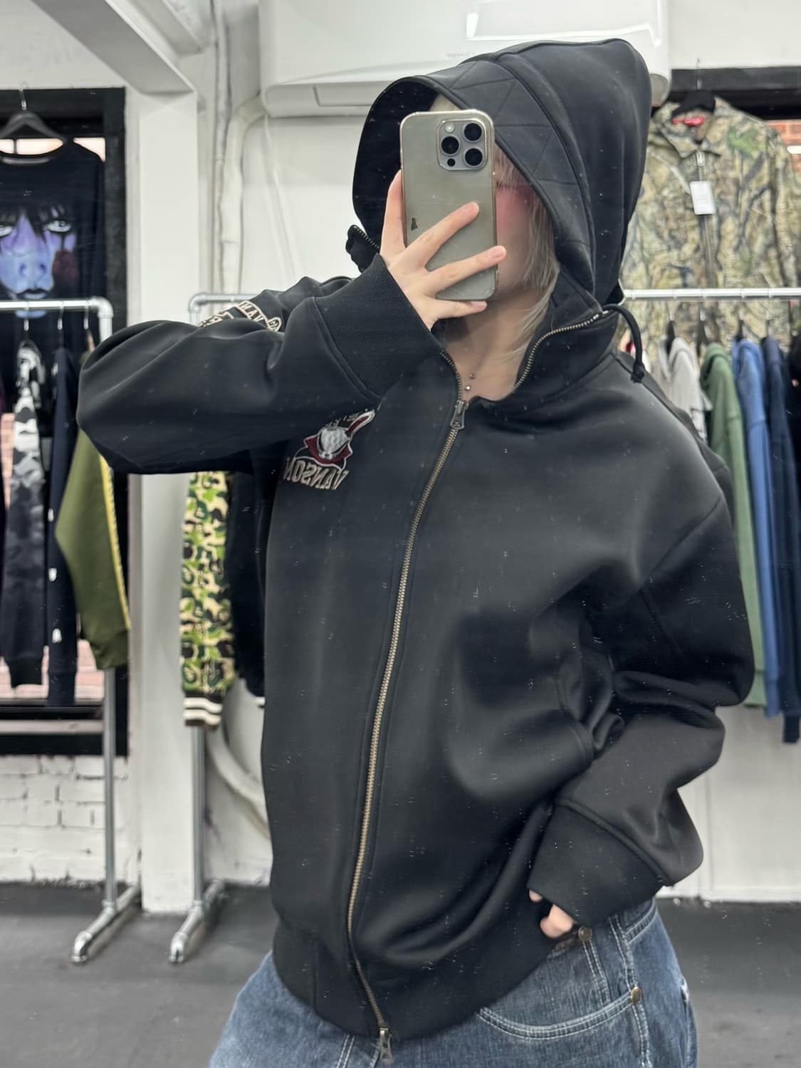 밴슨 레더 TFOA 후드집업 상품이미지4