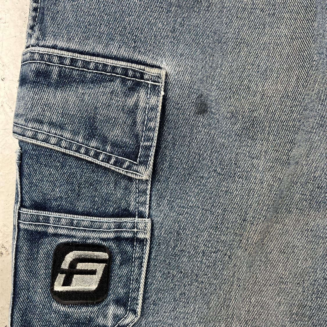 빈티지 Fubu 더콜렉션 배기 워크 데님 쇼츠 상품이미지7