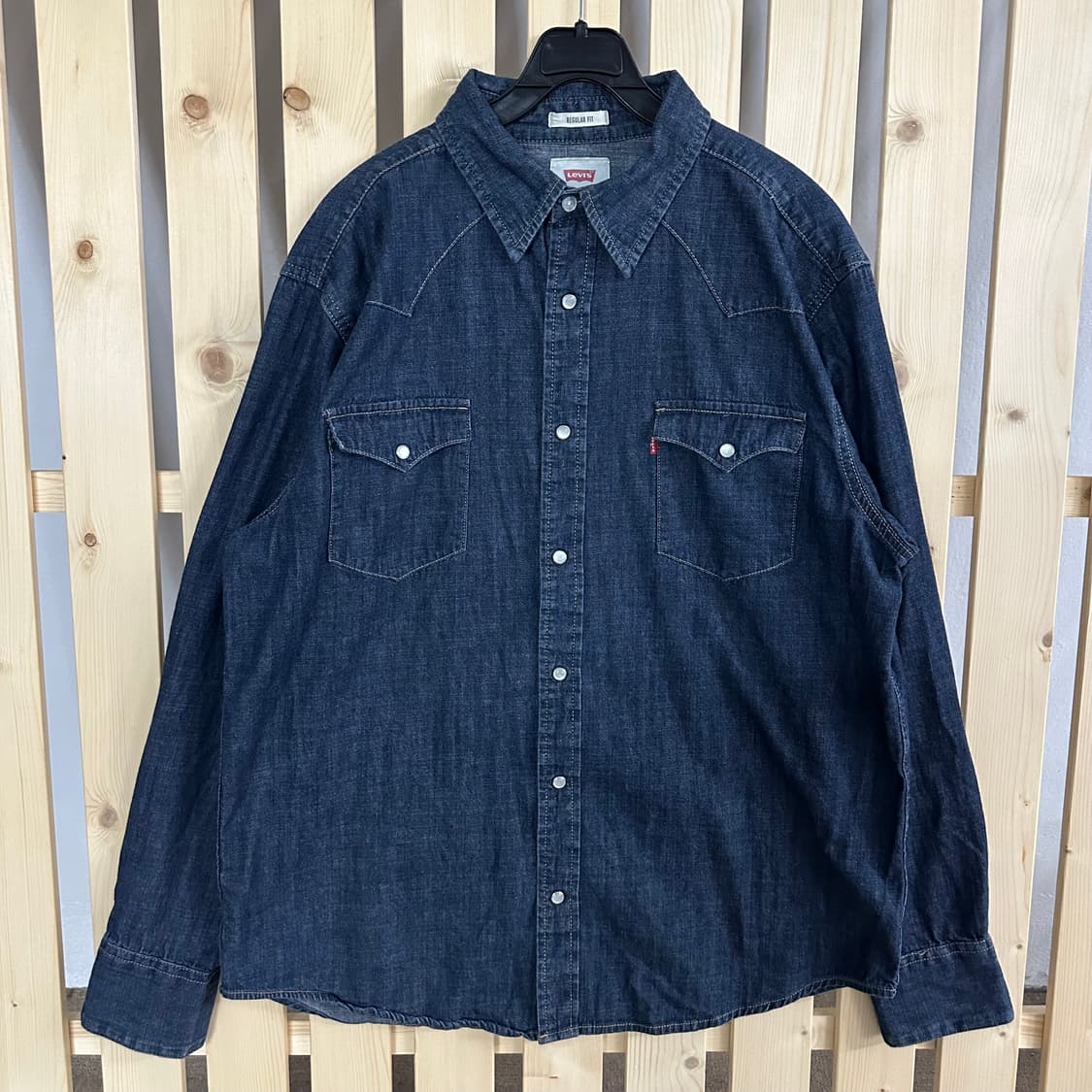 (L) 리바이스 웨스턴 데님 셔츠 상품이미지1